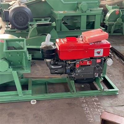 100 HP Diesel Wood Chipper Machine: Efficient Wood Recycling And 3mm Sawdust Production